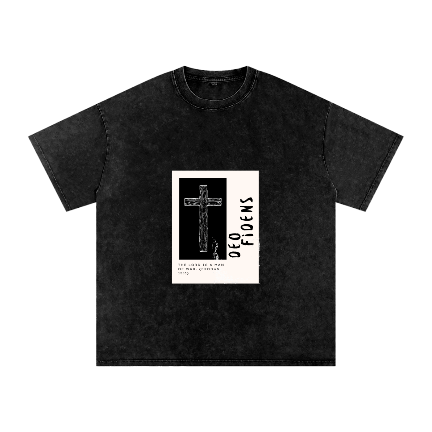 Snow Washed Ghost Cross Shirt
