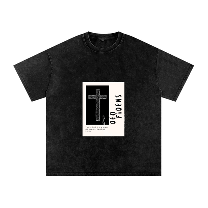 Snow Washed Ghost Cross Shirt